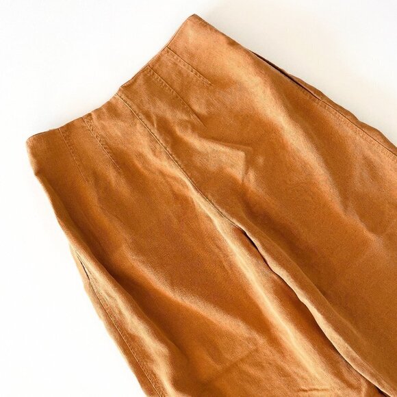 Wilfred High Rise Linen-blend Wide Leg Cropped Pant - Picture 11 of 12